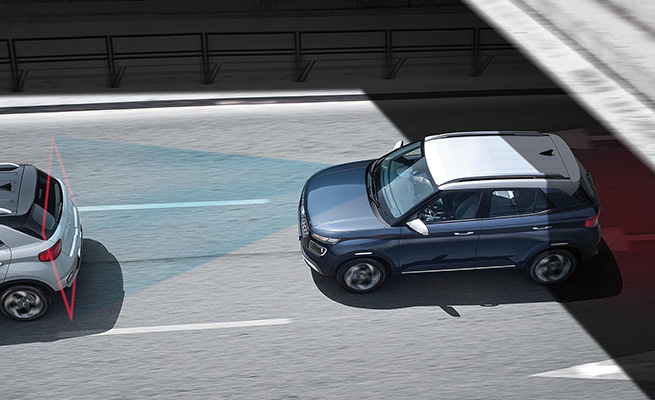 SCC 智慧定速控制系統，FCW 前方撞擊警示系統，FCA 前方主動煞停輔助系統(含行人偵測)