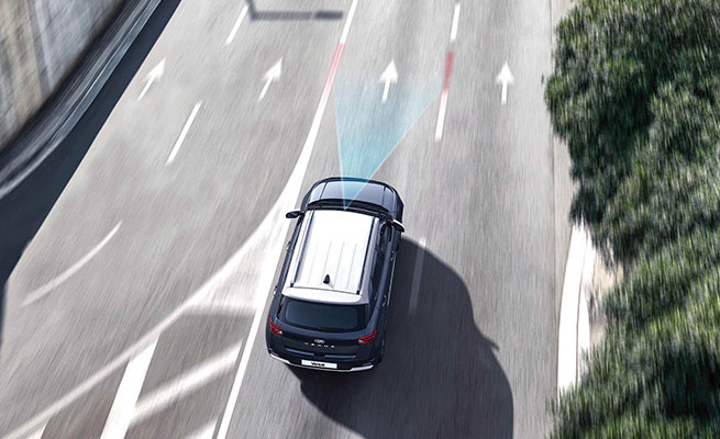 LFA 車道跟隨輔助系統、LKA 車道維持輔助系統、LDW 車道偏移警示系統