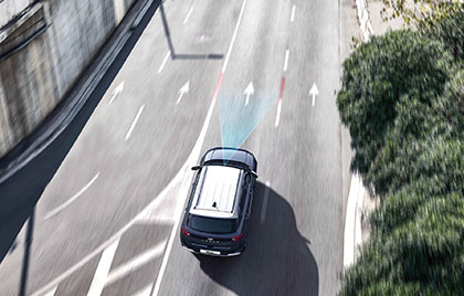 LFA 車道跟隨輔助系統、LKA 車道維持輔助系統、LDW 車道偏移警示系統