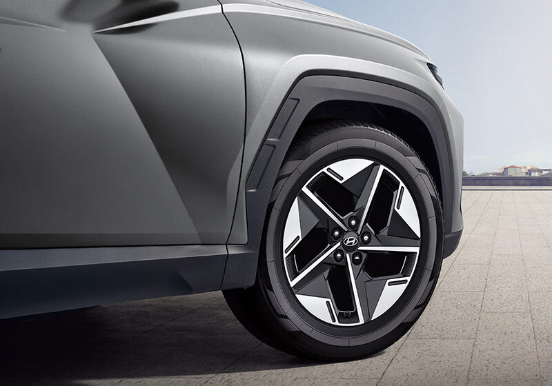 18吋幾何切削鋁圈