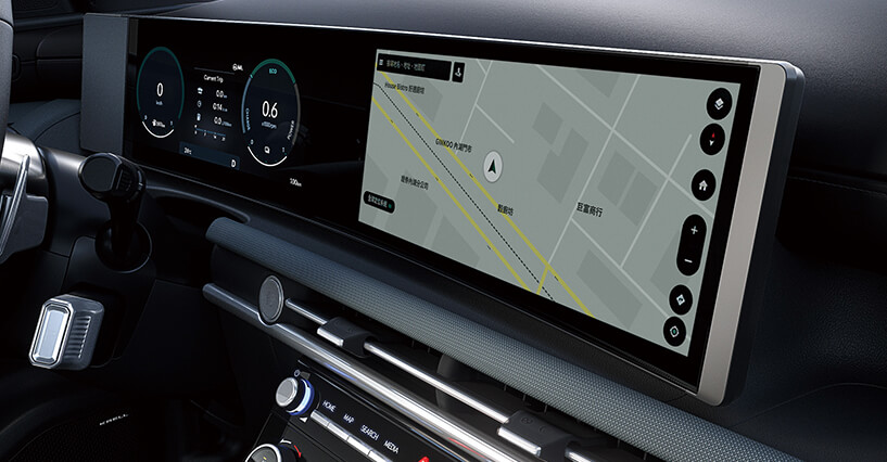 雙12.3吋全曲面數位儀錶