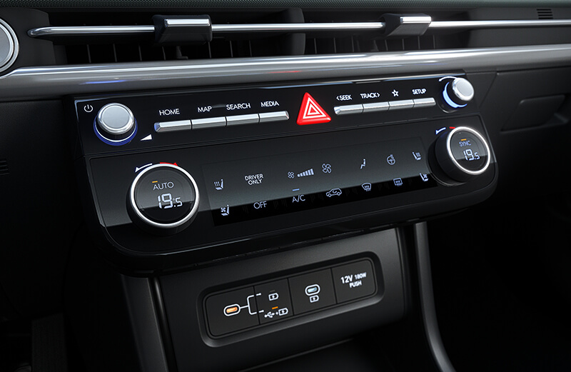 6.6”觸控空調介面