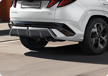 N Line  專屬雙出金屬尾管_N Line  專屬空力分流後保桿