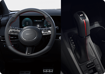 N Line 專屬跑格方向盤_N Line 專屬性能排檔桿